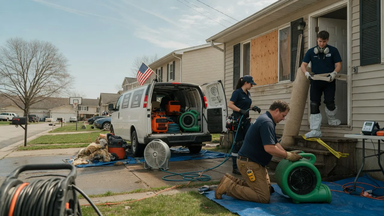 Water Damage Restoration in Amidon, ND near me